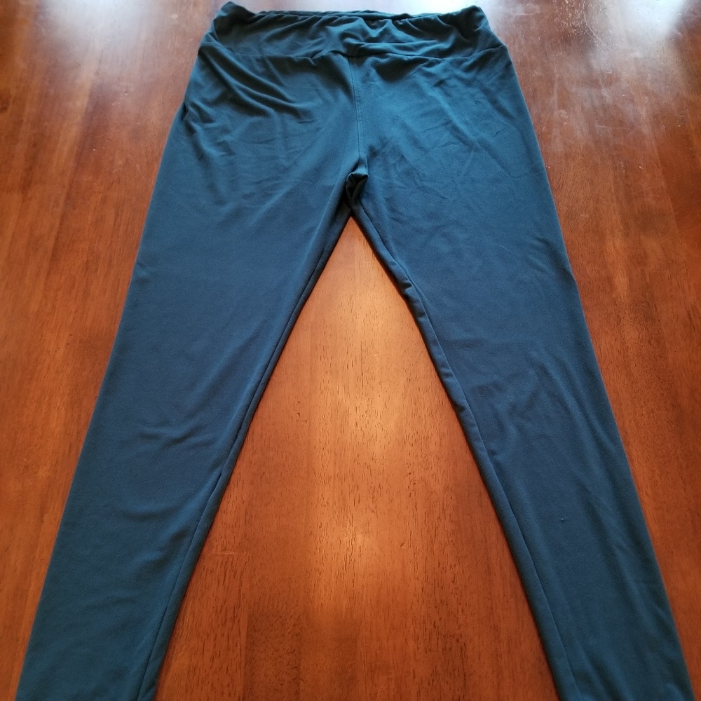 Solid Teal Lularoe Leggings